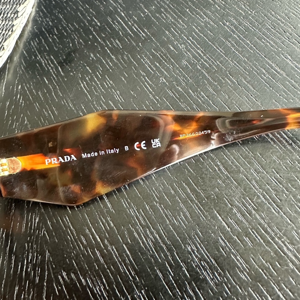 Prada Brown Tortoiseshell Sunglasses - image 5